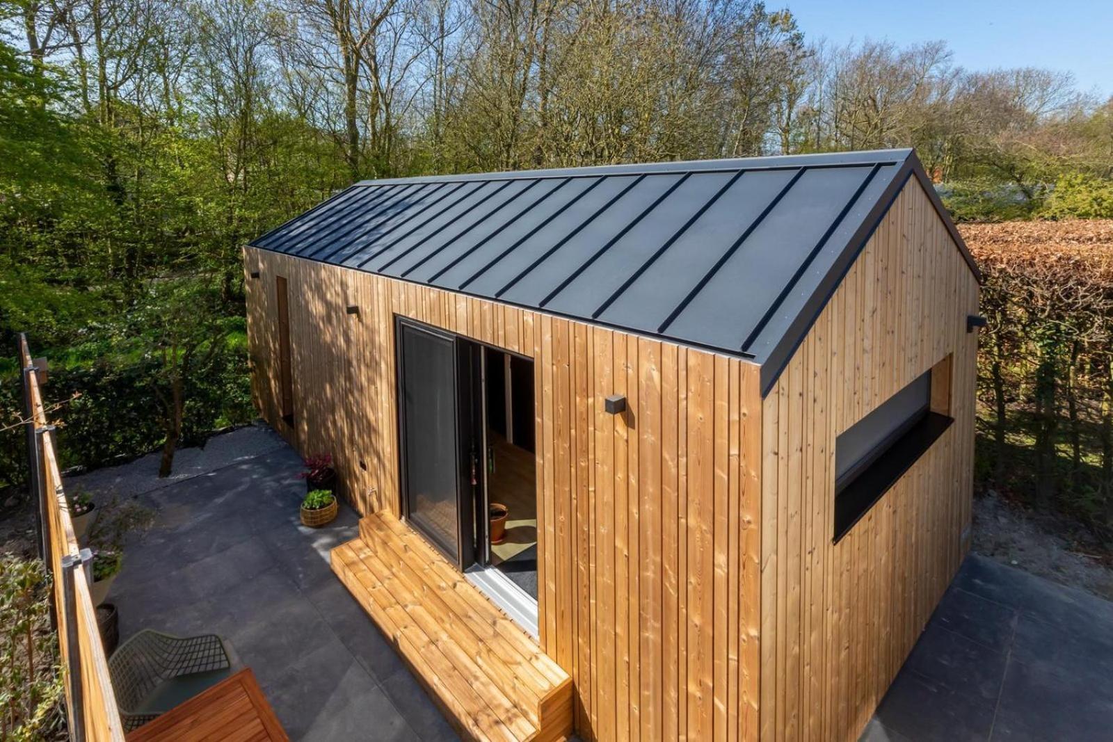 Tinyhouse La Mouette - D. Koddelaan 34, Zoutelande Villa Eksteriør billede