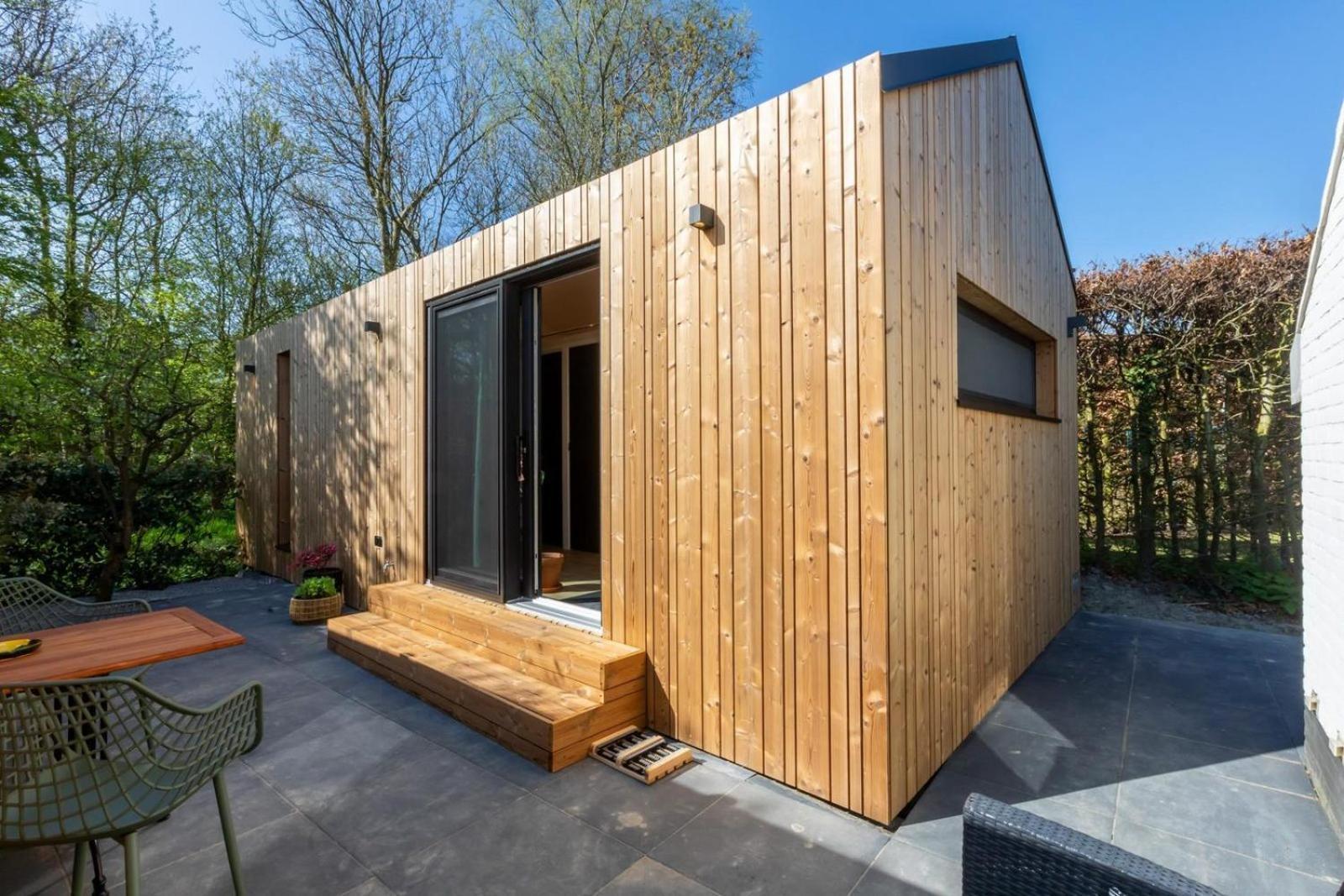 Tinyhouse La Mouette - D. Koddelaan 34, Zoutelande Villa Eksteriør billede
