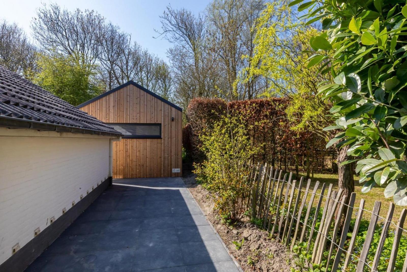 Tinyhouse La Mouette - D. Koddelaan 34, Zoutelande Villa Eksteriør billede