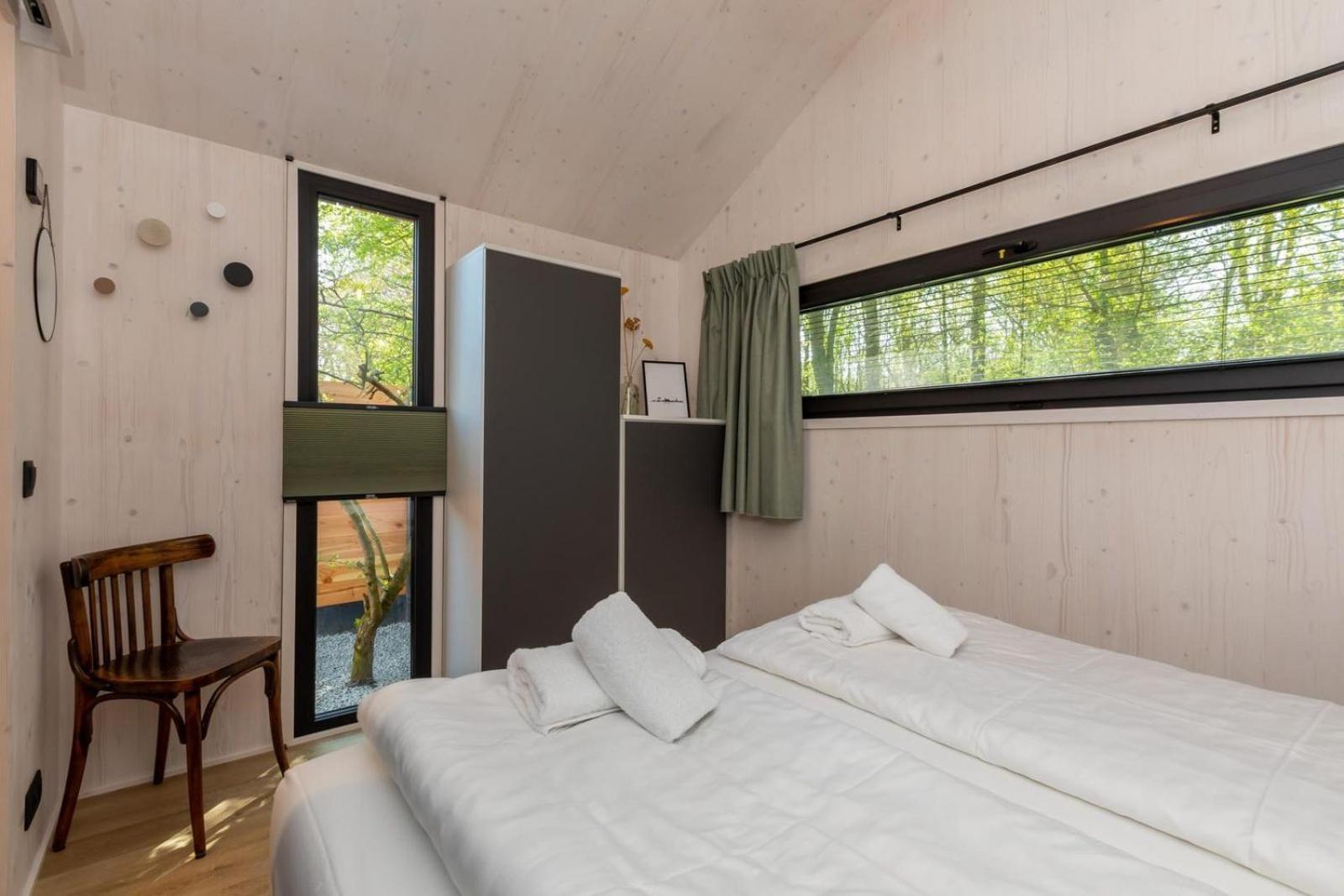 Tinyhouse La Mouette - D. Koddelaan 34, Zoutelande Villa Eksteriør billede
